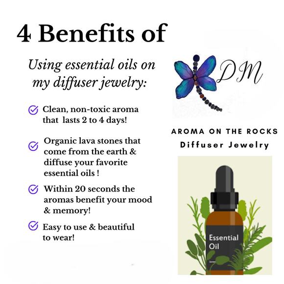 Three Purse Size Essential Oils Miniature Bottles 1ml Aromatherapy Jewelry NEW - Picture 5 of 12